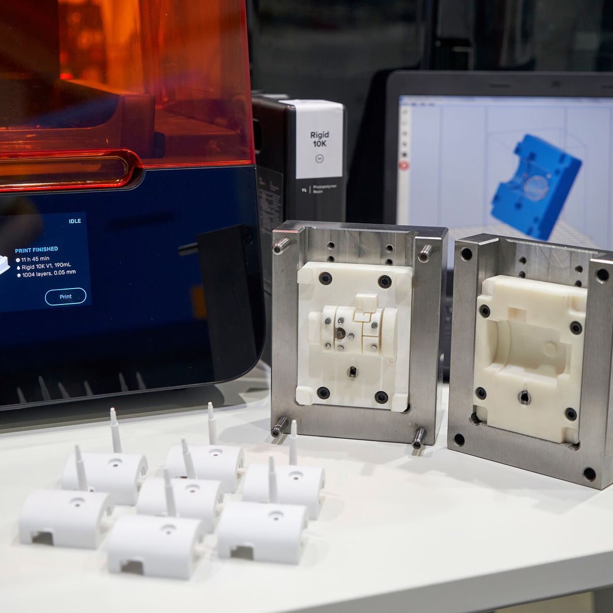 3D printed injection mold