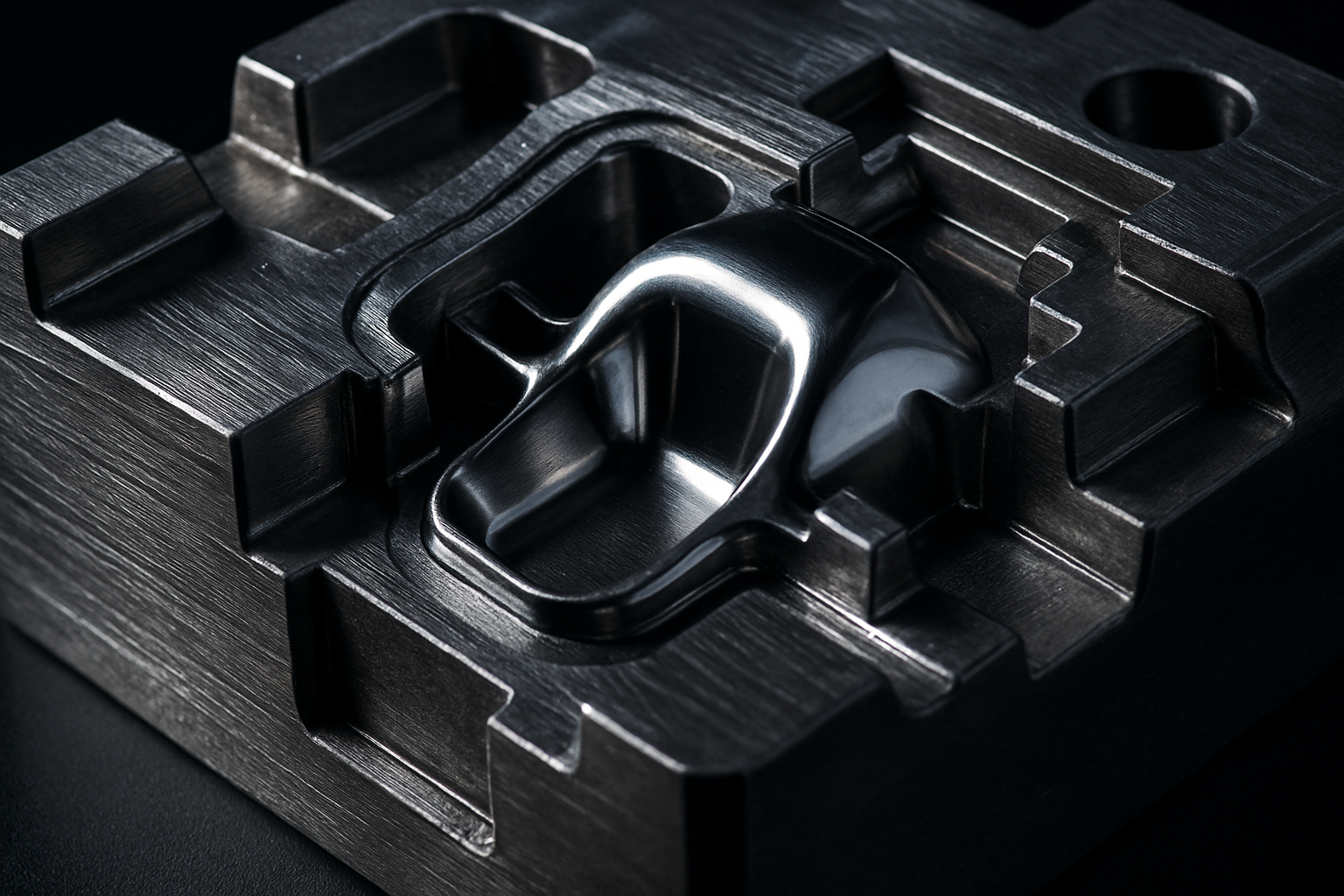 Precision injection mold cavity — custom mold making Long Island NY