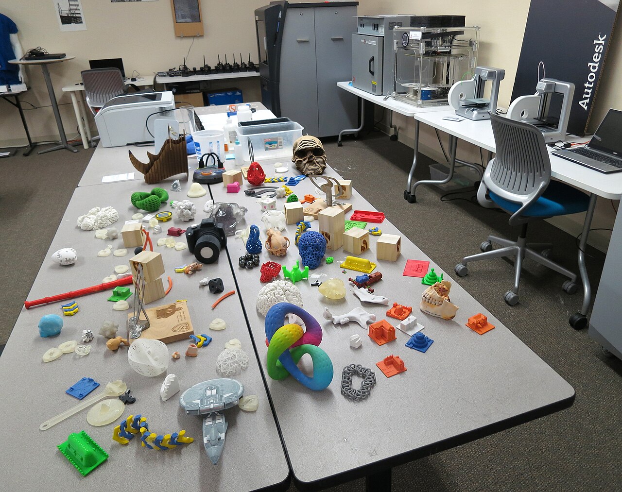 Rapid prototyping parts